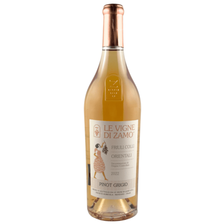 LE VIGNE DI ZAMO'- PINOT GRIGIO RAMATO DOC BIO 2022