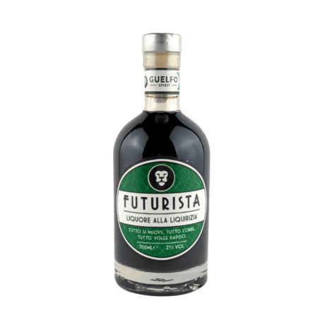GUELFO LIQUORE DI LIQUIRIZIA FUTURISTA